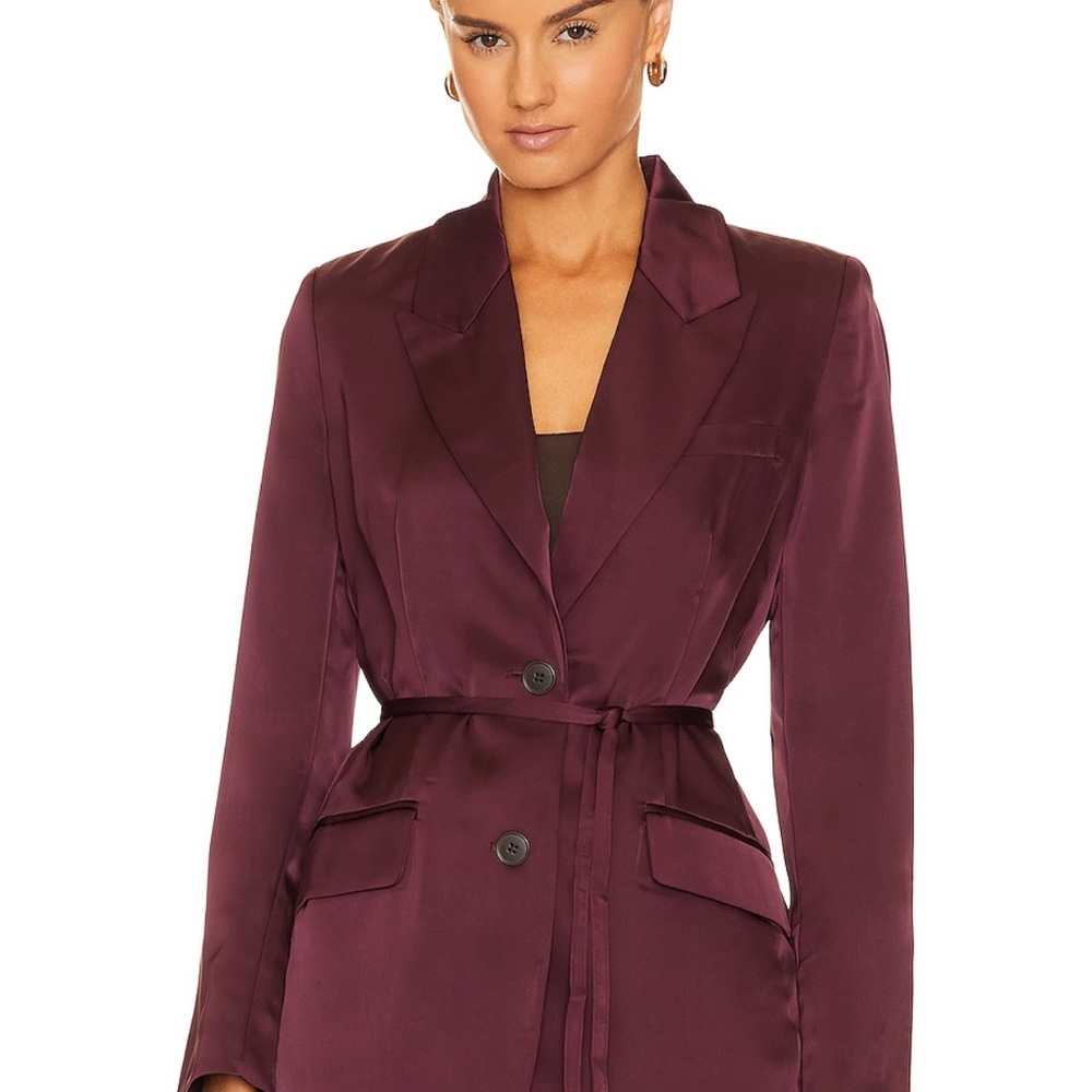 1. State Women's Deep Purple Blazer